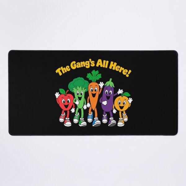 Item preview, The Gang’s All Here! Retro Produce Crew designed and sold by American Fieldmark Studio.