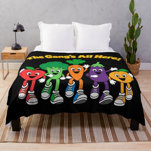 Item preview, The Gang’s All Here! Retro Produce Crew designed and sold by American Fieldmark Studio.