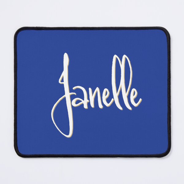 Item preview, JANELLE personalized type design designed and sold by CharlottePlaceArt.