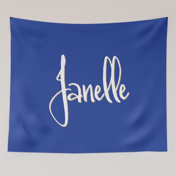 Item preview, JANELLE personalized type design designed and sold by CharlottePlaceArt.