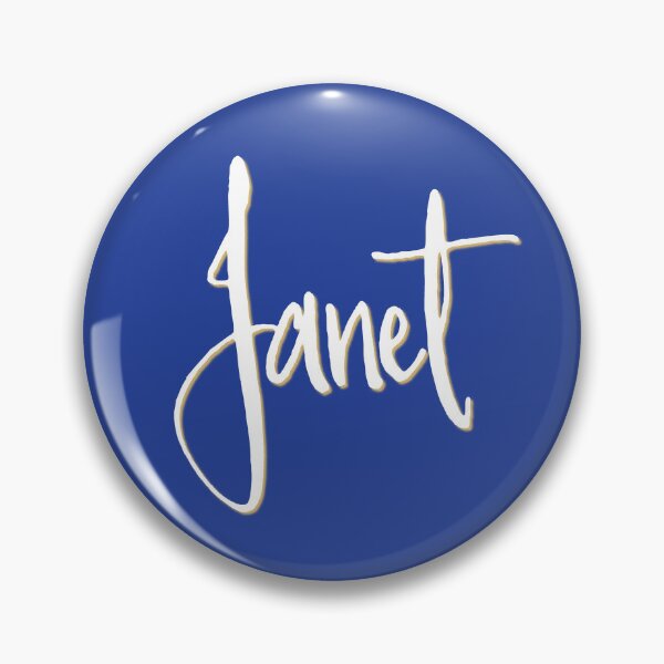 Item preview, JANET personalized type design designed and sold by CharlottePlaceArt.
