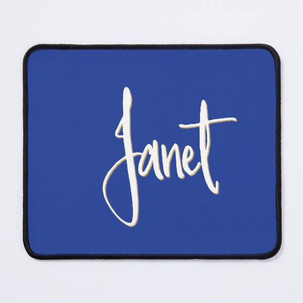 Item preview, JANET personalized type design designed and sold by CharlottePlaceArt.