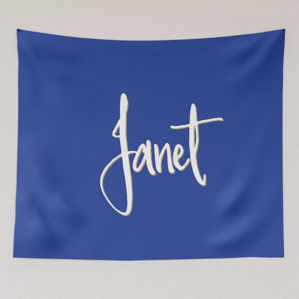 Item preview, JANET personalized type design designed and sold by CharlottePlaceArt.