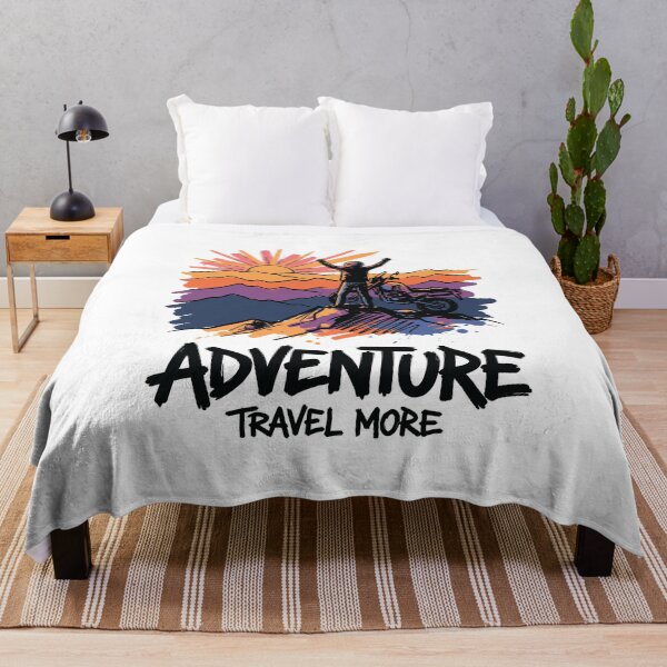 Item preview, Motorcycle Mountain Sunrise Adventure Art Print designed and sold by Merch by Das Design Studio.