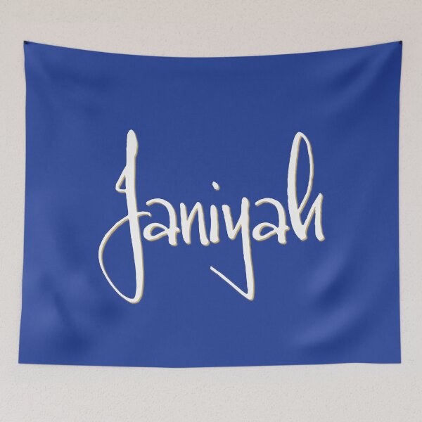 Item preview, JANIYAH personalized type design designed and sold by CharlottePlaceArt.