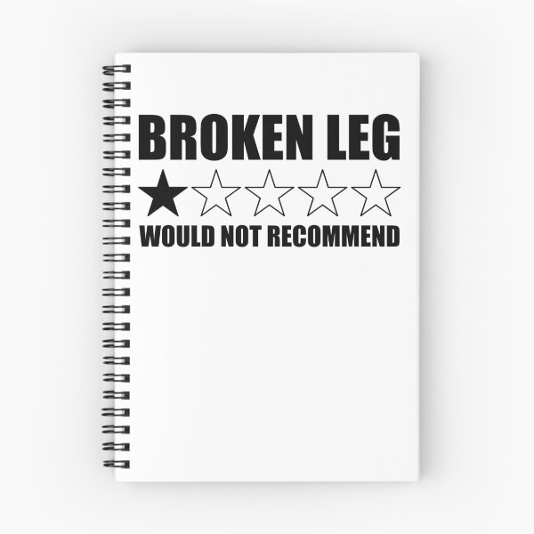 Item preview, Broken Leg Would Not Recommend Broken Leg Gear designed and sold by DynamicDesign.