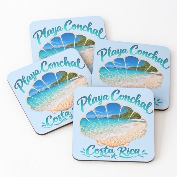 Item preview, Playa Conchal Costa Rica – Playa tropical y conchas marinas designed and sold by OuterFuselage.