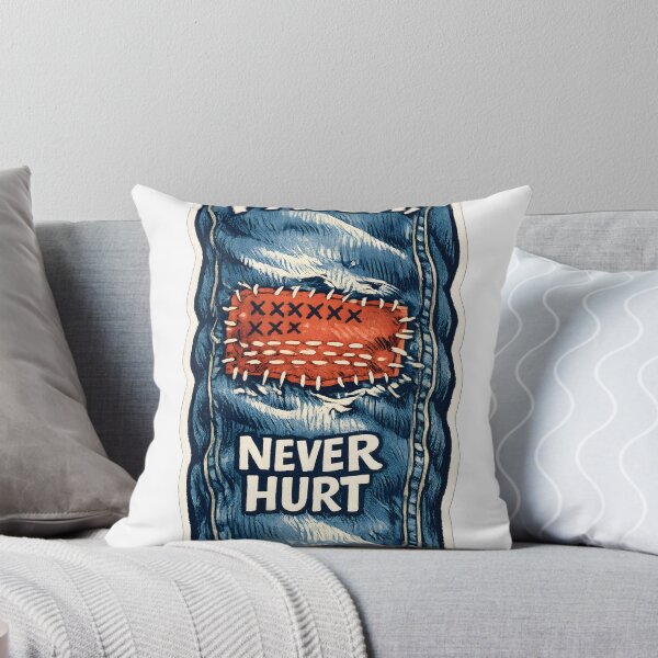 Item preview, A Little Patch Never Hurt Funny Visible Mending T-Shirt designed and sold by Naviora.
