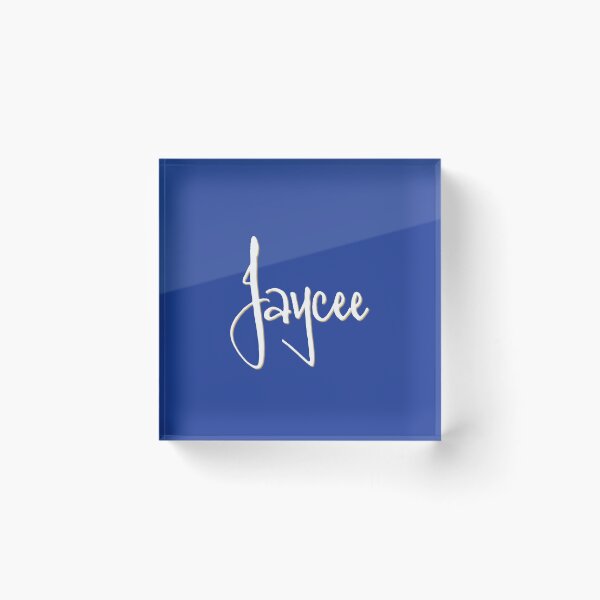 Item preview, JAYCEE personalized type design designed and sold by CharlottePlaceArt.