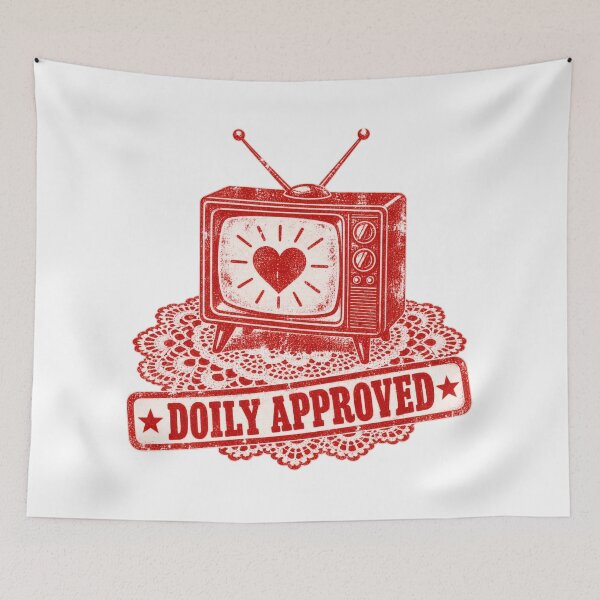 Item preview, Doily Approved Distressed Balkan Household Humor designed and sold by OfficialBalkan.