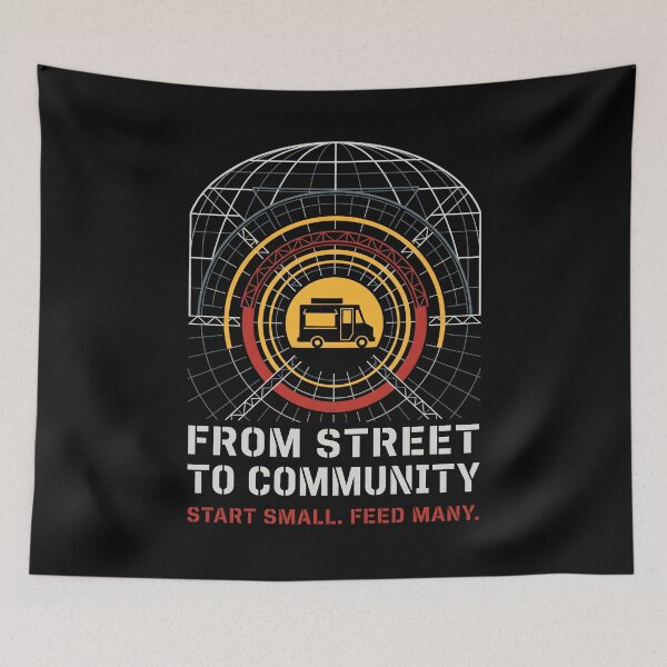Item preview, Food Truck Street To Community Entrepreneur designed and sold by SplashTastic.