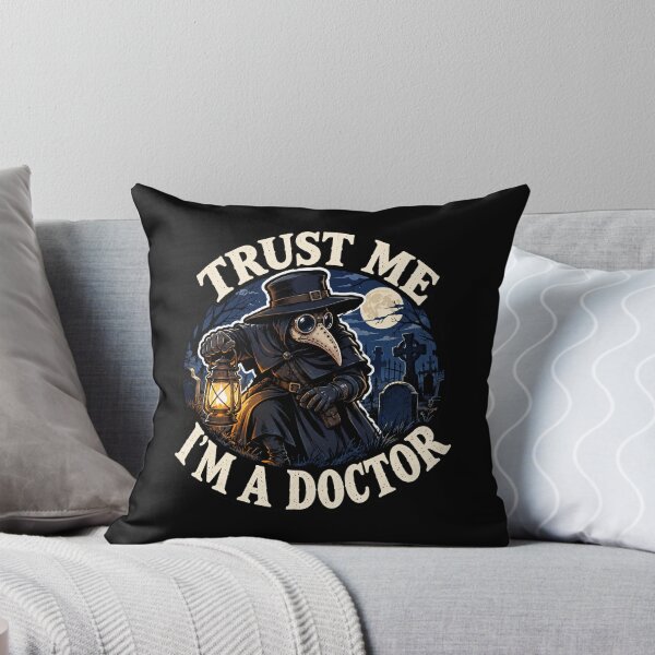 Item preview, Plague Doctor - Trust Me I'm a Doctor designed and sold by Funny Vintage Stickers And T-Shirts.