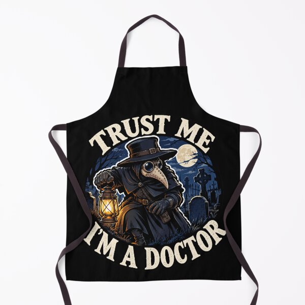 Item preview, Plague Doctor - Trust Me I'm a Doctor designed and sold by Funny Vintage Stickers And T-Shirts.