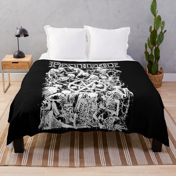 Item preview, White Typography Trash Metal Band designed and sold by HydroSketchy.