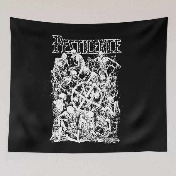 Item preview, White Typography Trash Metal Band designed and sold by HydroSketchy.