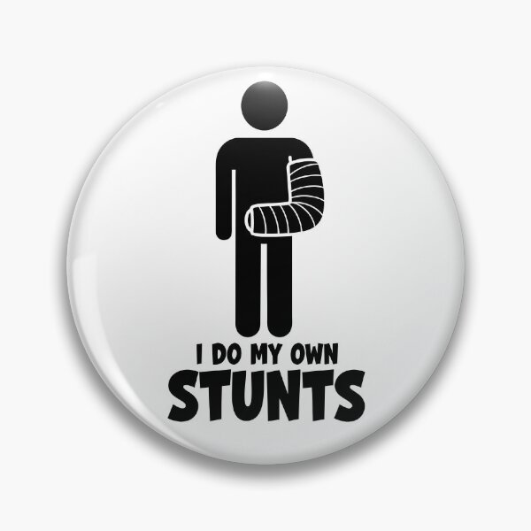 Item preview, I Do My Own Stunts Broken Arm Men's Get Well Soon Gear designed and sold by DynamicDesign.