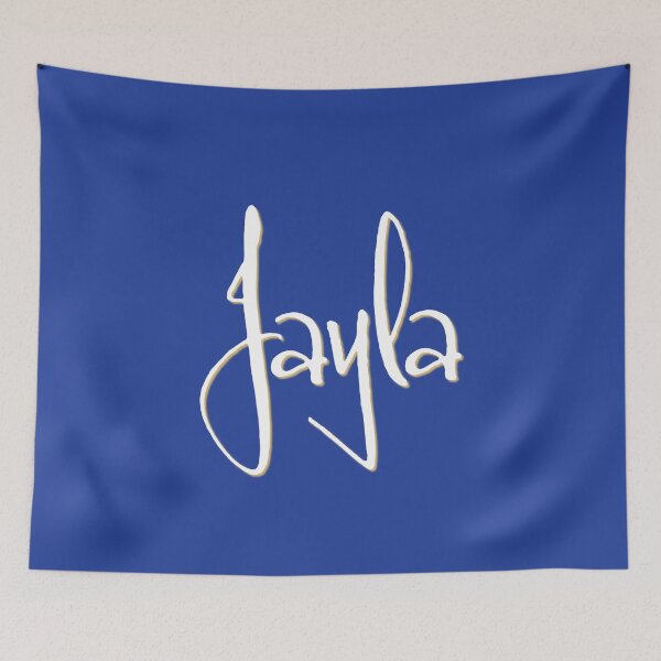 Item preview, JAYLA personalized type design designed and sold by CharlottePlaceArt.