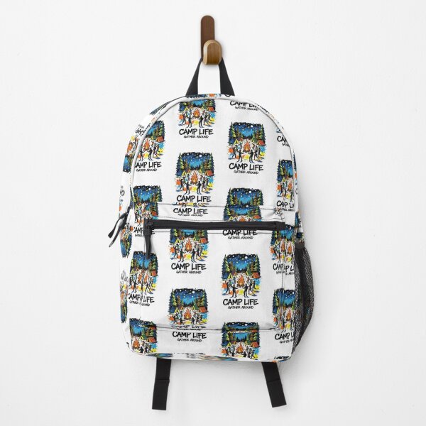 Item preview, Campfire Friends Bonfire Adventure Art Print designed and sold by Merch by Das Design Studio.