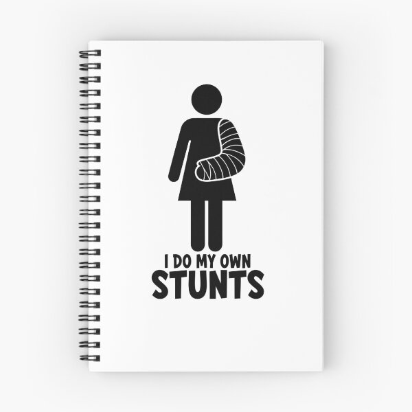 Item preview, I Do My Own Stunts Broken Arm Women's Get Well Soon Gear designed and sold by DynamicDesign.