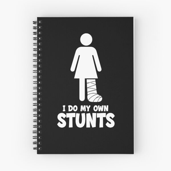Item preview, I Do My Own Stunts Broken Leg Women's Get Well Soon Gear designed and sold by DynamicDesign.