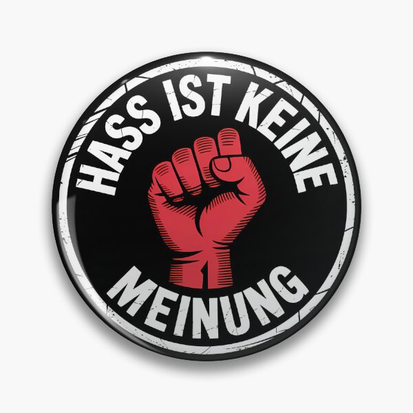 Artikelvorschau, Hass ist keine Meinung - Linke Antifa Sticker entworfen und verkauft von LoFizzy.