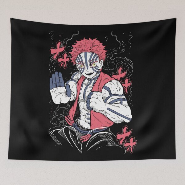Item preview, Akaza – Upper Moon 3 designed and sold by ZORO MAZE.
