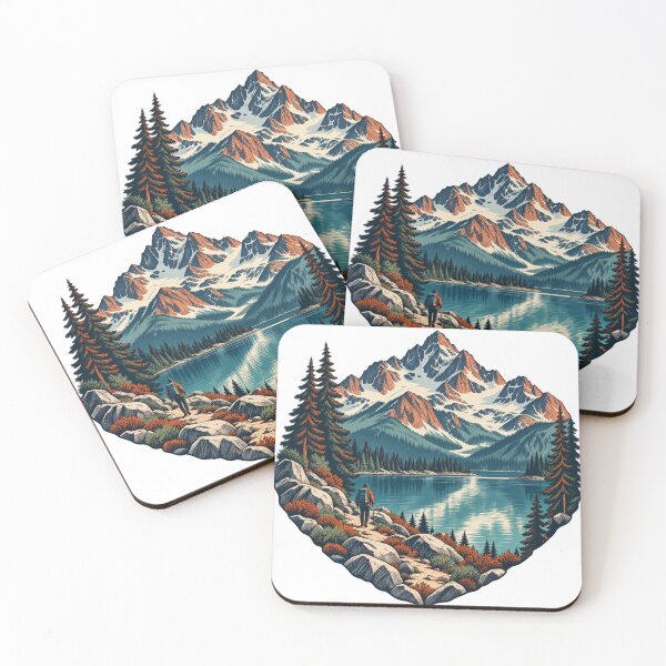 Item preview, alpine_lake_hiker designed and sold by WaynesCave.