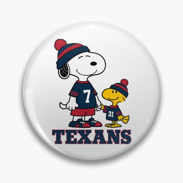 Item preview, Snoopy & Woodstock Houston Texans Football Retro F210 designed and sold by GLUVY-THEME.