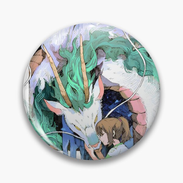 Item preview, Cute kawaii art girl [[chihiros's]] love -%[ghiblis]%- dragon aways designed and sold by renzuraart.