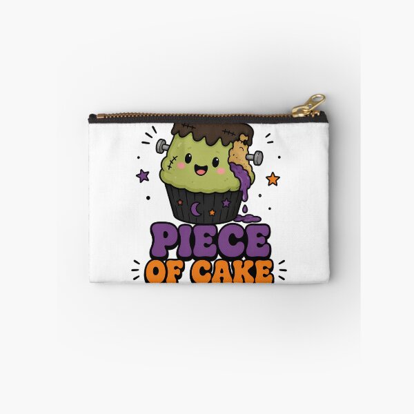 Item preview, Groovy Retro Piece of Cake - Funny Cute Frankenstein Cupcake designed and sold by ianm1028.