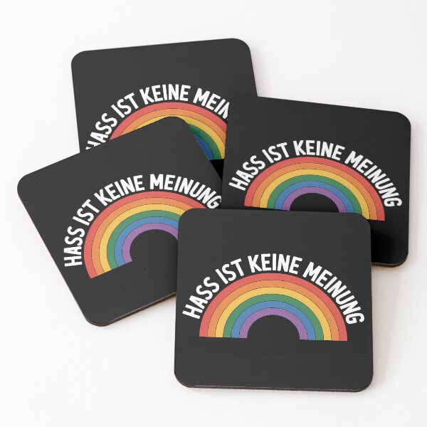 Item preview, Hass ist keine Meinung - Linke Antifa Sticker designed and sold by LoFizzy.