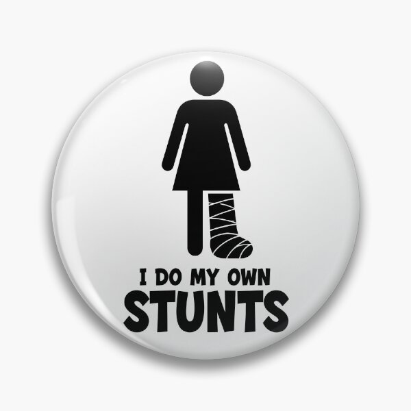 Item preview, I Do My Own Stunts Broken Leg Women's Get Well Soon Gear designed and sold by DynamicDesign.