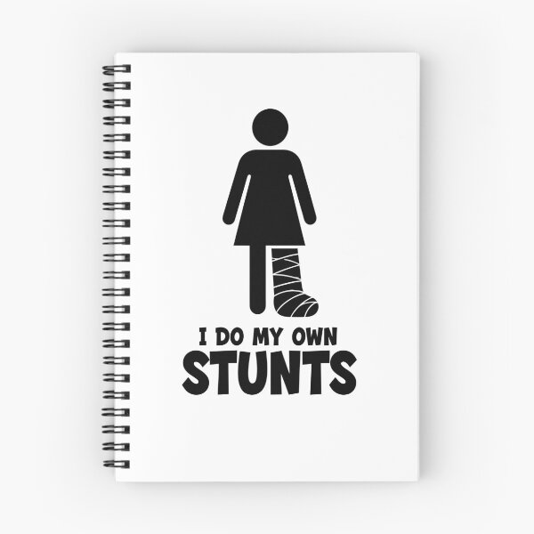 Item preview, I Do My Own Stunts Broken Leg Women's Get Well Soon Gear designed and sold by DynamicDesign.