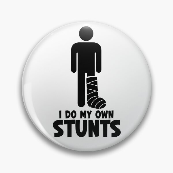 Item preview, I Do My Own Stunts Broken Leg Men's Get Well Soon Gear designed and sold by DynamicDesign.