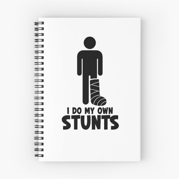 Item preview, I Do My Own Stunts Broken Leg Men's Get Well Soon Gear designed and sold by DynamicDesign.