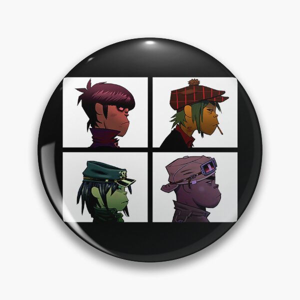 Item preview, vintage classic gorillaz band designed and sold by marasjanuar.