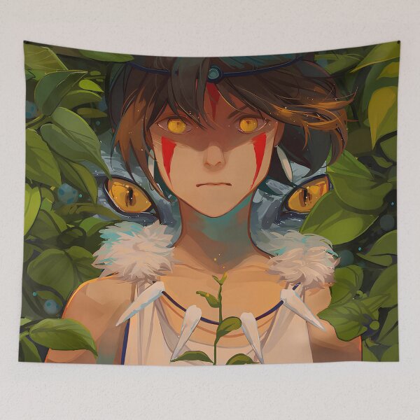 Item preview, Cute kawaii art girl [[themomonokes]] eyes -%[ghiblis]%- look aways  designed and sold by renzuraart.