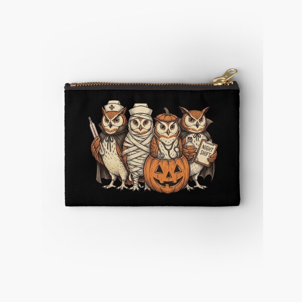Item preview, Halloween Night Shift Nurse Comfort Colors Shirt, Spooky Owl Tee, Healthcare Worker Gift, Fall Nursing Shirt, Nurse Appreciation Gift designed and sold by ChockletBoy.