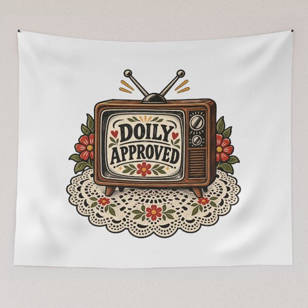 Item preview, Doily Approved Woodcut Balkan Household Humor designed and sold by OfficialBalkan.