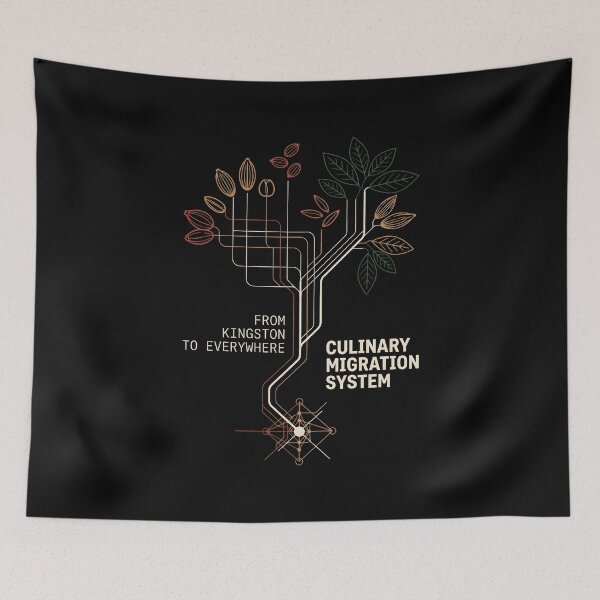 Item preview, Jamaican Food Culinary Migration Kingston Spice designed and sold by SplashTastic.