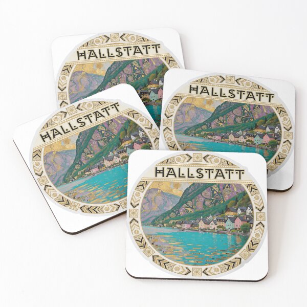 Item preview, Hallstatt Gold Austria Sticker designed and sold by Imaginarium of Chaos falcon88 .