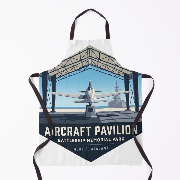 Item preview, Aircraft Pavilion Battleship Memorial Park Mobile Alabama Sticker designed and sold by DetourDgn.