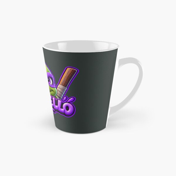 Aperçu de l'œuvre Fan de Donatello Big Face 3D Tortue Ninja Masque Violet créée et vendue par MR4me.