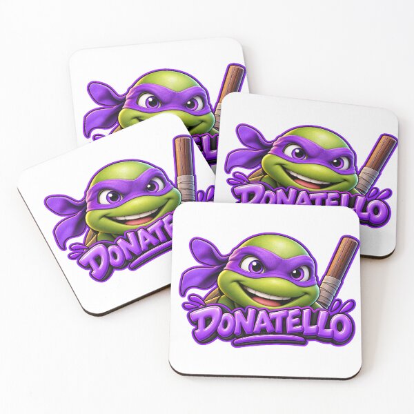 Item preview, Donatello Big Face 3D Ninja Turtle Purple Mask Fan designed and sold by MR4me.