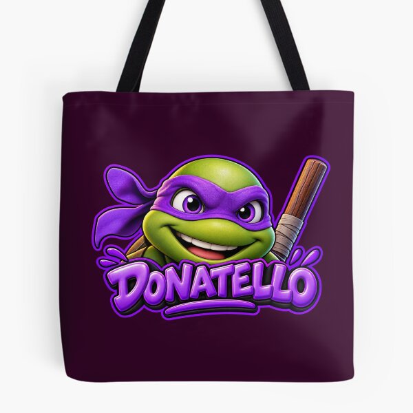 Item preview, Donatello Big Face 3D Ninja Turtle Purple Mask Fan designed and sold by MR4me.
