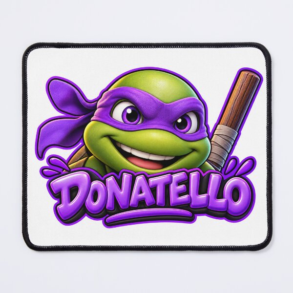 Item preview, Donatello Big Face 3D Ninja Turtle Purple Mask Fan designed and sold by MR4me.
