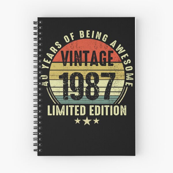 Item preview, 1987 Vintage, 39th Birthday Distressed Design Retro Gift designed and sold by FernaRoje.