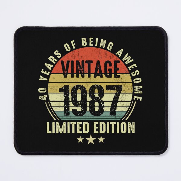 Item preview, 1987 Vintage, 39th Birthday Distressed Design Retro Gift designed and sold by FernaRoje.