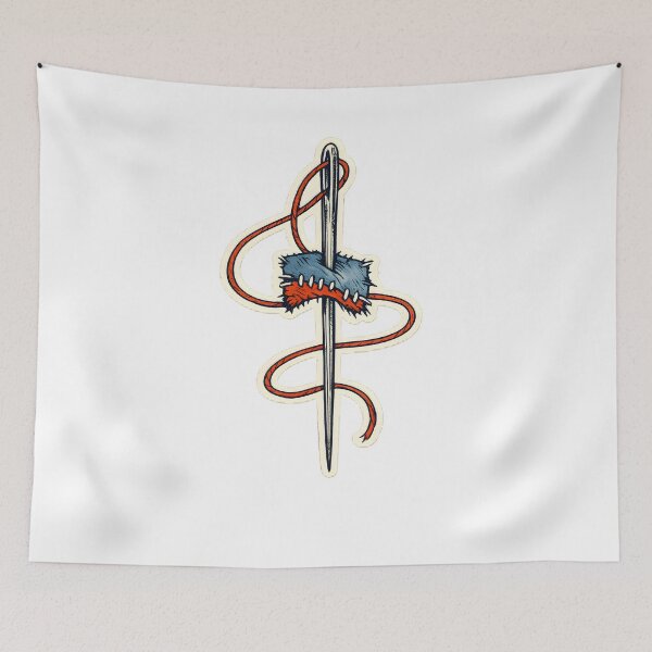 Item preview, Stitch By Stitch Handmade Sewing Textile Art T-Shirt designed and sold by Naviora.
