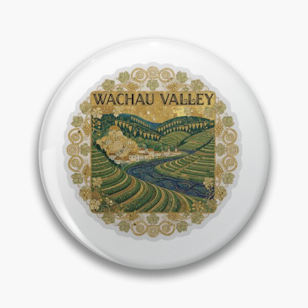 Item preview, Wachau Valley Gold Sticker designed and sold by Imaginarium of Chaos falcon88 .
